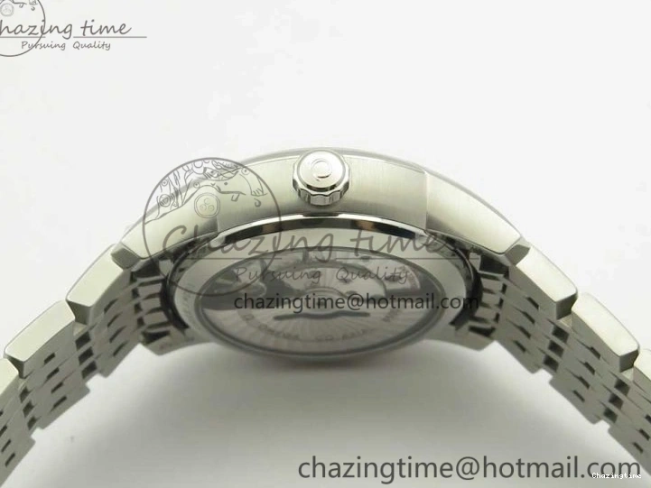 0512 De Ville Hour Vision 41mm SS VSF 1:1 Best Edition White Dial on SS Bracelet A8500 Super Clone Casual 7946